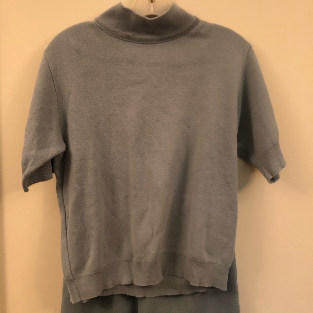 Joan Vass matching set 100% cotton